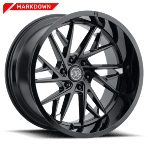 Method MR801 20x9 6x5.5 -12mm Offset - Gloss Black Milled