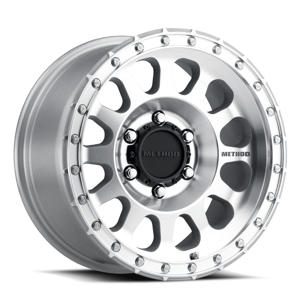 Method MR315 17x8.5 5x5 0mm Offset - Machined - Clear Coat
