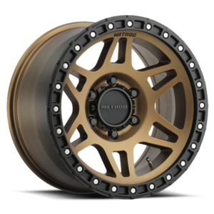 Method MR312 17x8.5 5x150 0mm Offset - Method Bronze - Matte Black Lip