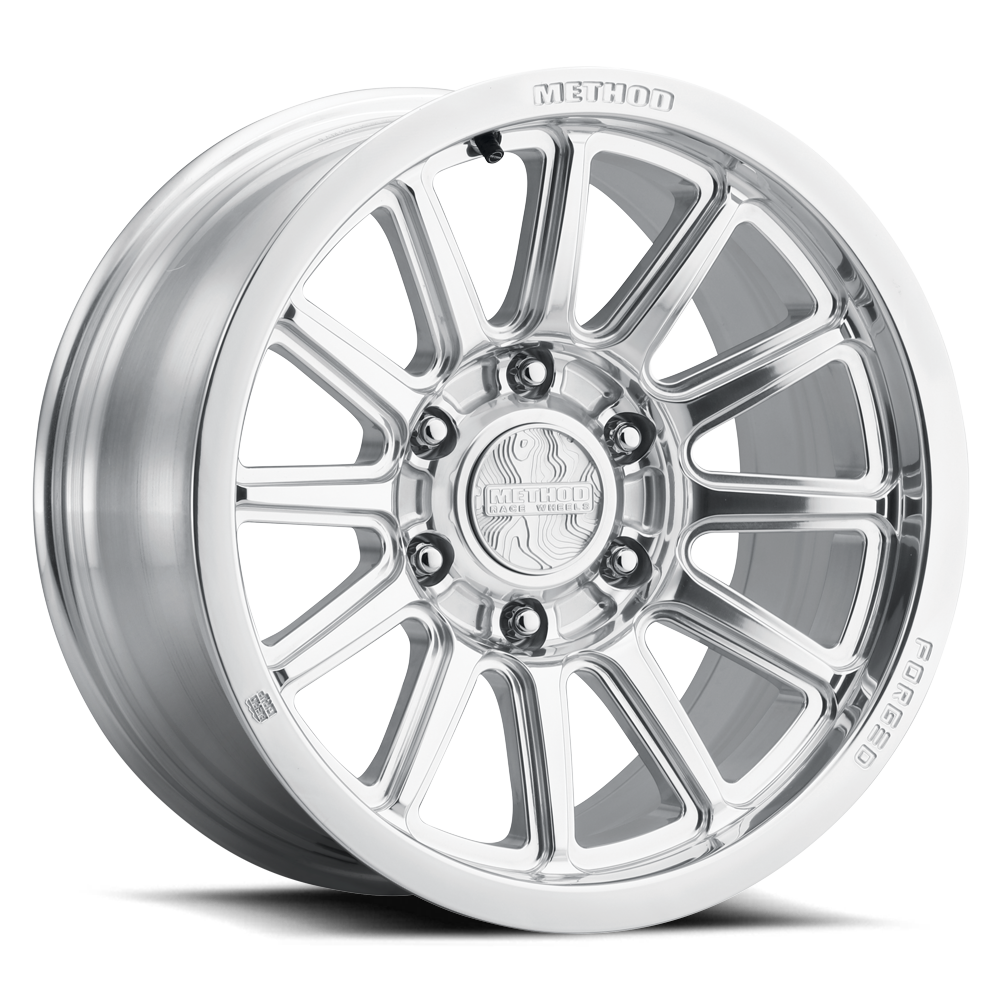 Method MR204 Forged 18x9 8x180 12mm Offset - Polished - Clear Coat