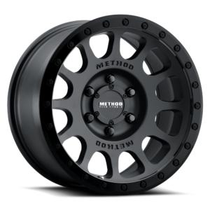 Method MR305 NV 17x8.5 6x135 0mm Offset - Matte Black - Gloss Black Lip