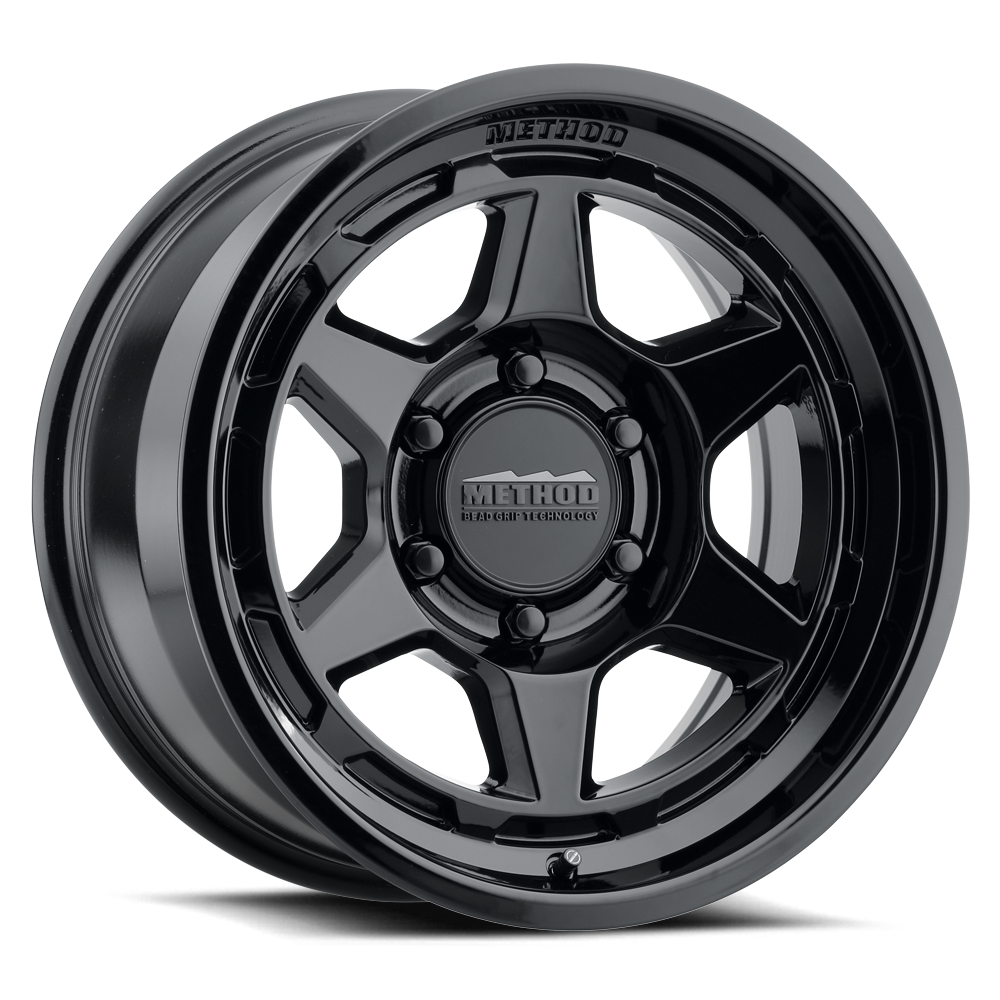 Method MR708 Bead Grip 17x8.5 6x5.5 0mm Offset - Gloss Black