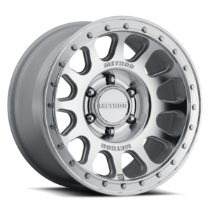 Method MR709 HD Bead Grip 20x9 8x6.5 12mm Offset - Machined - Clear Coat