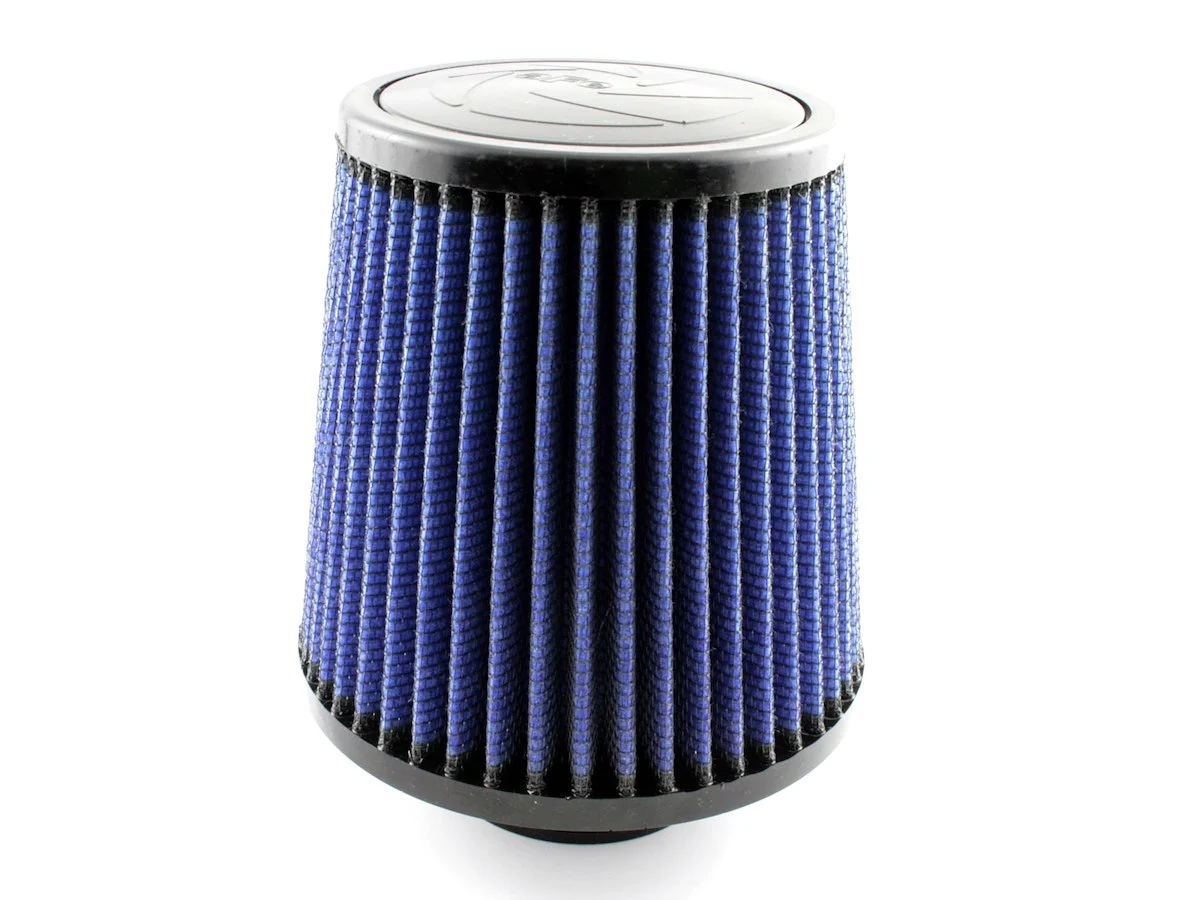 aFe Power Air Filter, 2-1/2 in Flange x 6 in Base x 4-3/4 in Top x 6 in Tall