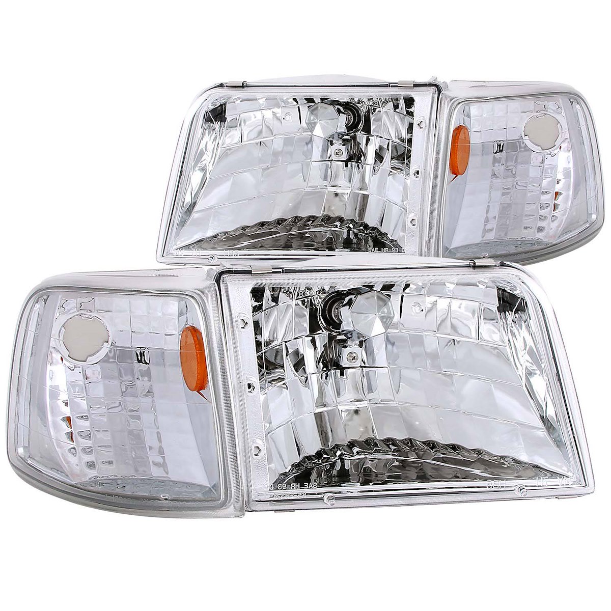 Anzo USA HL Ranger Clear 1993-1997 (111119)