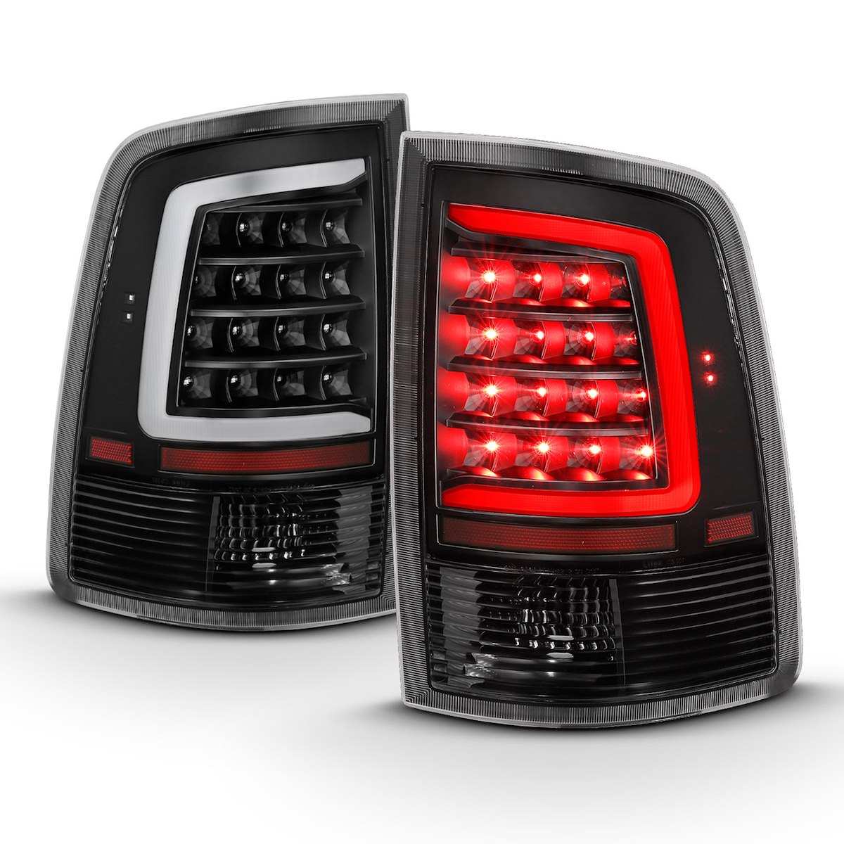 Anzo USA LED Taillight Plank Style Black W/C (311318)