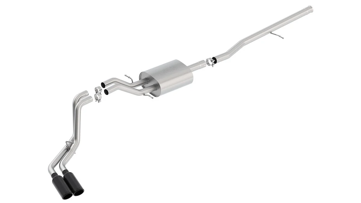 Borla Exhaust System with BLK Tips