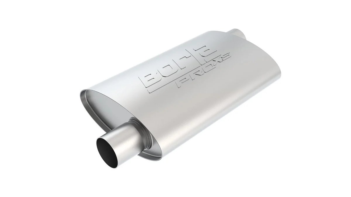 Borla Muff 2 1/4' Inlet O/O