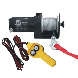 Bulldog Winc 2000LB Utility Winch 50FT Wire ROP