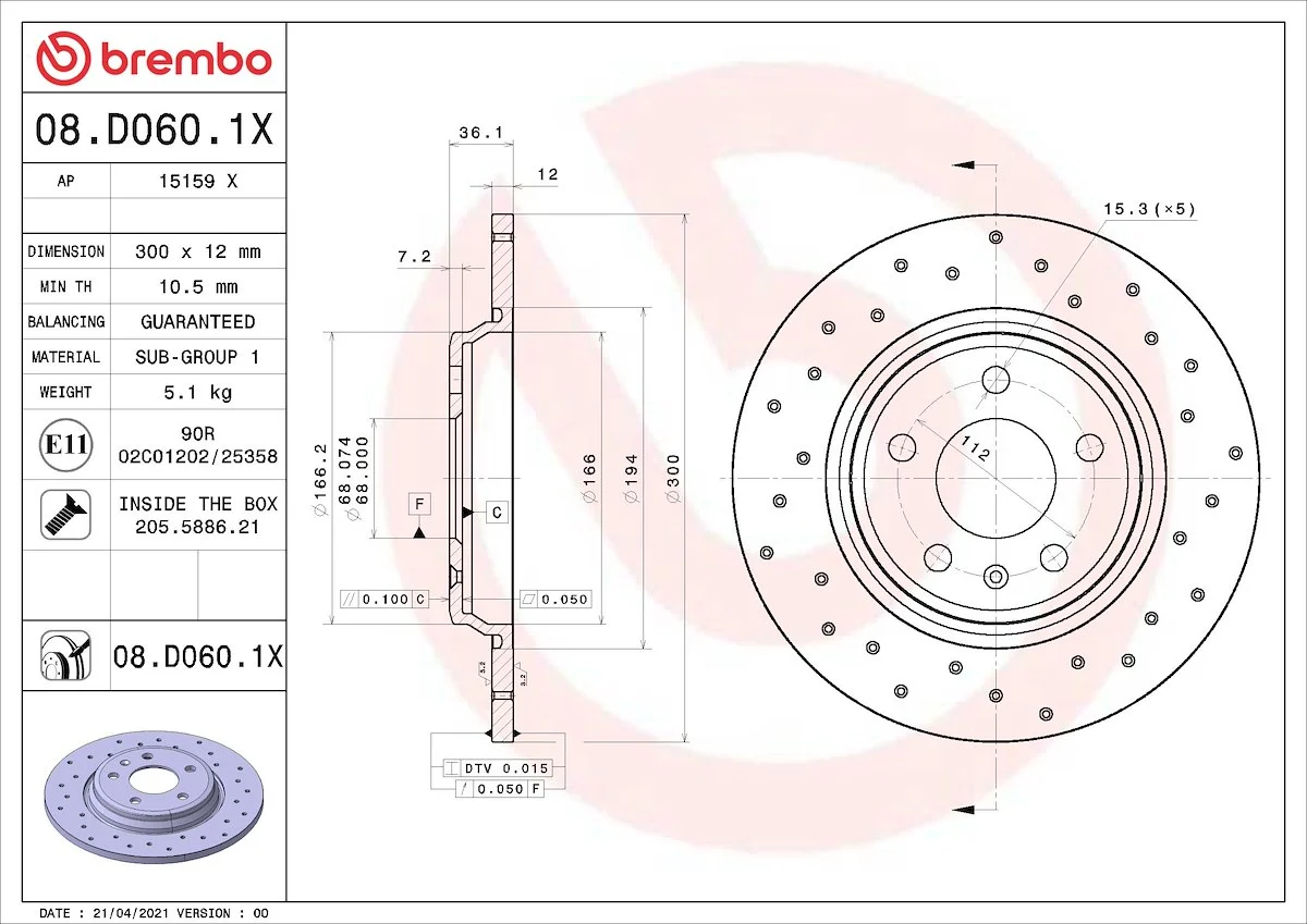 Brembo Brake Disc