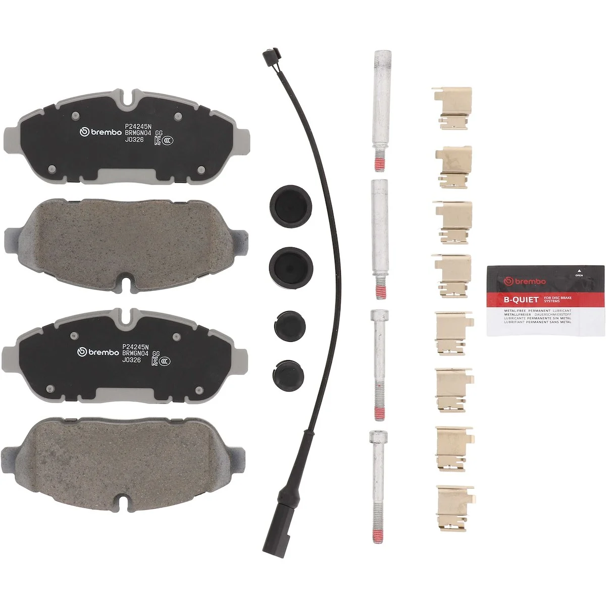 Brembo Discbrakepadset Naoceramic