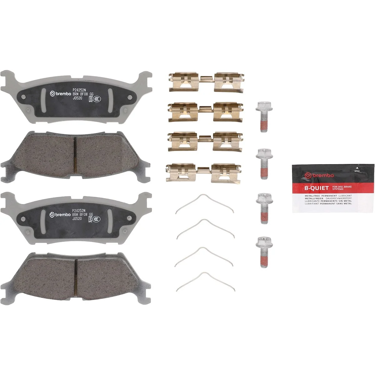 Brembo Discbrakepadset Naoceramic