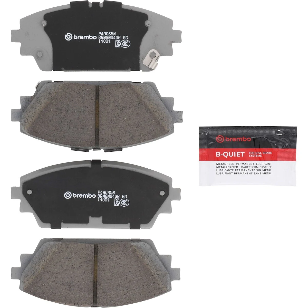 Brembo Discbrakepadset Naoceramic