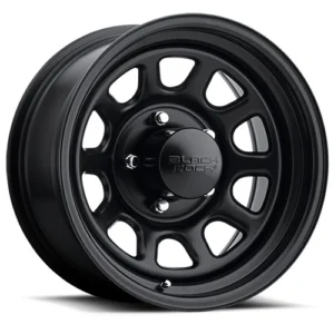 Black Rock Type D 942 15x10 5x139.7 - Matte Black