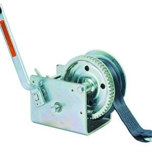 Dutton 2500 LB Plated Winch W/25 FT Strap