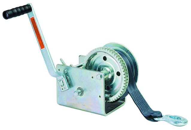 Dutton 2500 LB Plated Winch W/25 FT Strap