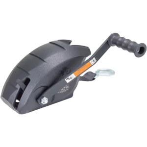 Dutton Premium 1500 LB Covered Winch Black