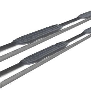 Go Rhino 4" 1000 Series Side Steps Kit - 2019-2026 Chevrolet Silverado 1500 + 7 more (104404787PS)