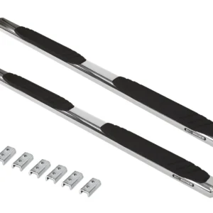 Go Rhino 4" OE Xtreme Side Steps Kit - 2007-2018 Chevrolet Silverado 1500 + 5 more (684404680PS)