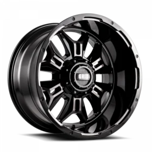 GRID Off-Road GD11 20x9.0 8x165.1 0mm Offset - Double Dark Tint / Gls Blk Lip
