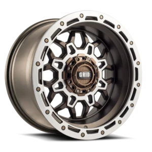 GRID Off-Road GD09 20x9.0 6x139.7 18mm Offset - Matte Bronze / Milled
