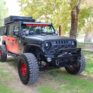 Go Rhino RB10 Slim Running Boards Kit - 2020-2026 Jeep Gladiator JT (63451687SPC)
