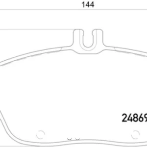 Hella Disc Brake Pad