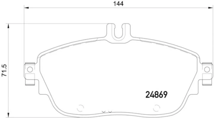 Hella Disc Brake Pad