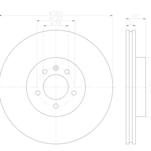 Hella Disc Brake Rotor