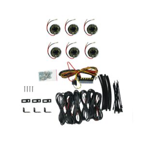 KC HiLiTES Cyclone V2 LED Rock Light - 6-LIGHT (91040)