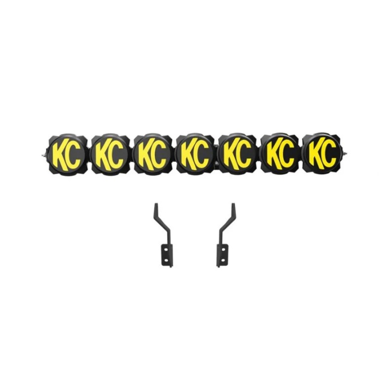 KC HiLiTES Gravity LED PRO6 - 7-LIGHT Bar Kit (91346)