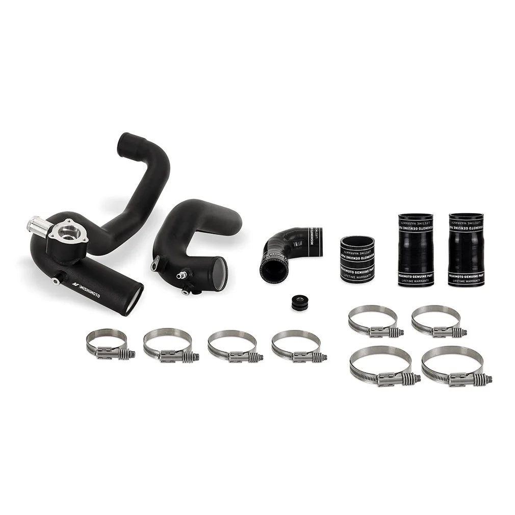 Mishimoto Intercooler Pipe Kit, Upgrade - 2021+ Ford Bronco 2.3L (MMICP-BR23-21UHBK)