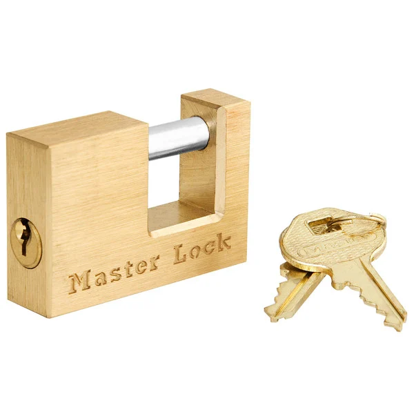 Masterlock Shackle Solid Brss 3/4"
