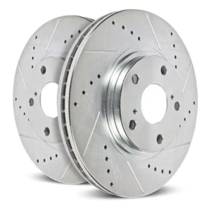 Powerstop Drilledslotted Rotor Pair
