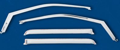Putco Element Chrome Window Visors Fits (480025)