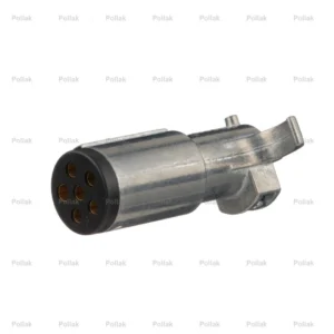 Pollak 6 Pole Round Plug W/O Cableguard