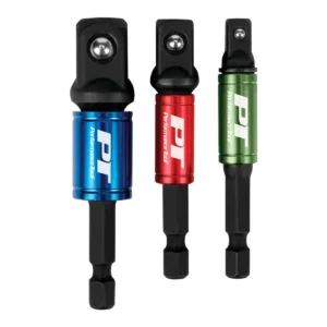 Perform Tool 3-Piece 2-1/2' Socket Adapter Set