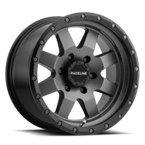 Raceline 935G Defender 18x9 6x139.7 18mm Offset - Gunmetal