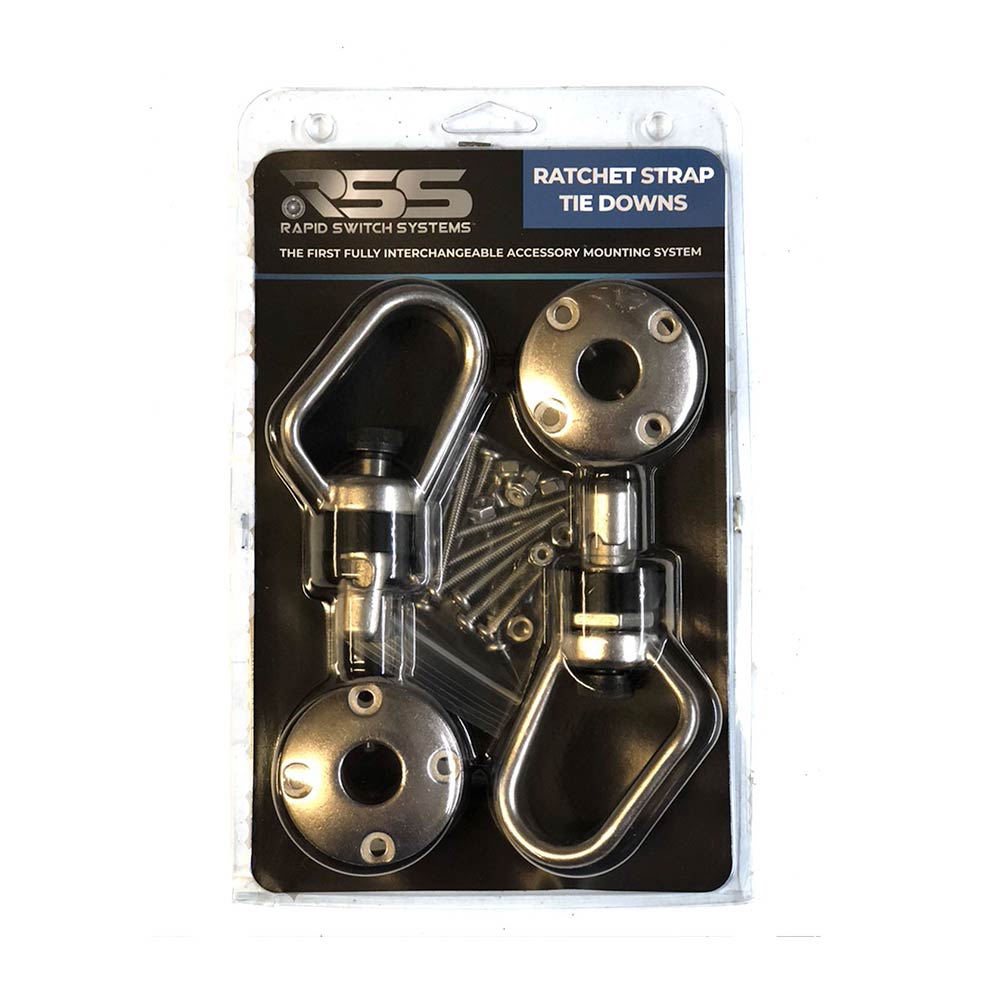 Rapid Switch R Strap Tie DOWN& Receiver Twin PK (RSS1002)
