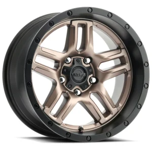 Ultra Wheel 258 Prowler 17x9 5x127 12mm Offset - Dark Satin Bronze / Satin Black Lip