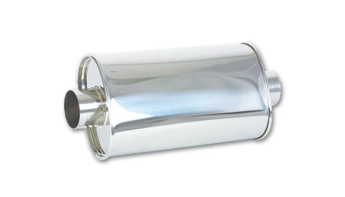 Vibrant Stainless Steel Oval Muff
