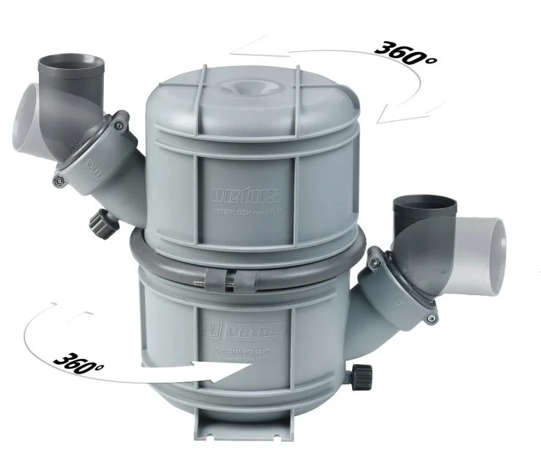 Vetus Rotatable WATERLOCK/MUFFLER Type NL