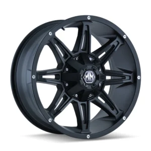 Mayhem Rampage 8090 20x9 6x135/6x139.7 11mm Offset - Matte Black