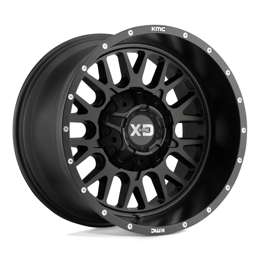 XD XD842 SNARE 20x9 6x120/6x139.7 0mm Offset - Satin Black