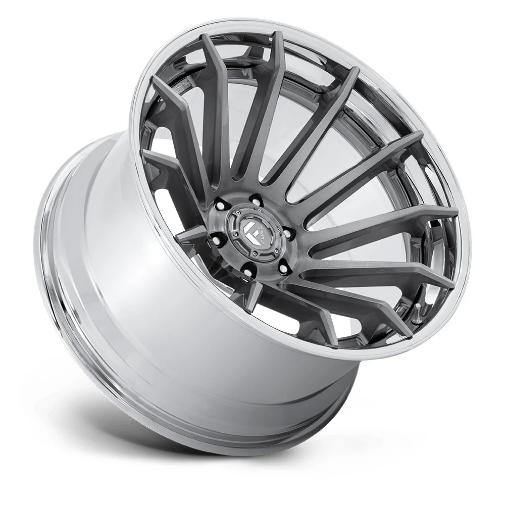 Fuel Off-Road FC403 Burn 22x12 6x135 -44mm Offset - Platinum Chrome - Image 2