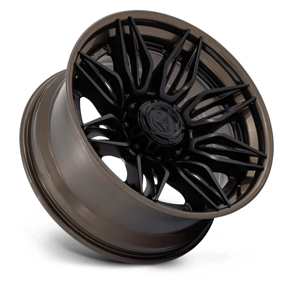 Fuel Off-Road FC404 Mutiny 22x10 8x180 -18mm Offset - Matte Black / Gloss Bronze - Image 2