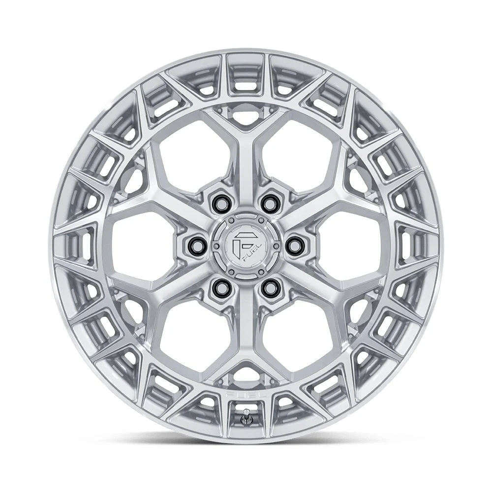 Fuel Off-Road FC873 Charger 17x9 5x127 1mm Offset - Gloss Silver Machined - Image 3