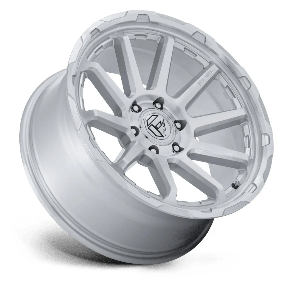 Fuel Off-Road FC887 Circuit 20x10 6x139.7 -18mm Offset - Gloss Silver Machined - Image 2