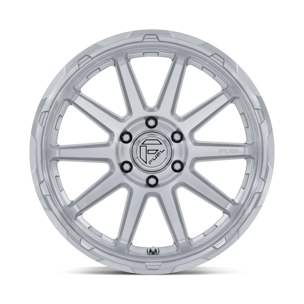 Fuel Off-Road FC887 Circuit 20x10 6x139.7 -18mm Offset - Gloss Silver Machined - Image 3