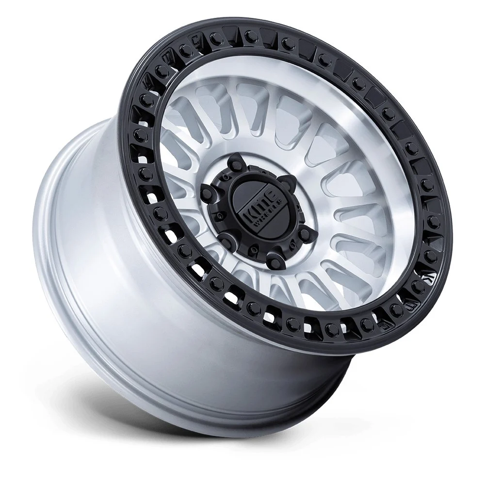 KMC KM552 IMS 20x9 5x127 0mm Offset - Machined w/ Black Lip - Image 2
